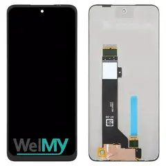 MR3_194804 Дисплей motorola xt2331, xt2333 moto g13, g23, з сенсором, black (welmy) 