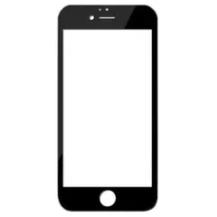 MR3_107244 Захисне скло для iphone 6, 6s japan hd++ чорний PRC