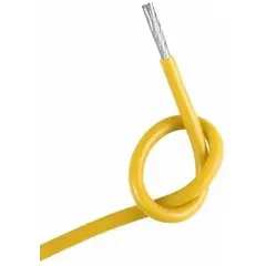MR3_115136 Силіконовий багатожильний гнучкий дріт awg 24 жовтий (1 m) AWG