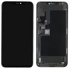 MR3_115702 Дисплей телефона для iphone 11 pro max, з сенсором, та рамкою чорний (gx hard oled) GX