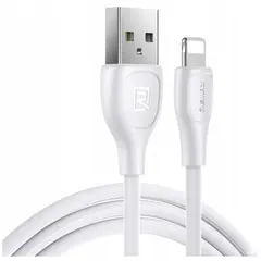 MR3_118035 Кабель usb lightning remax lesu pro rc-160i, 2.1a 1 m білий REMAX