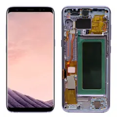 MR3_102327 Дисплей samsung sm-g955fd galaxy s8 plus, з сенсором, та рамкою orchid gray сервісний оригінал 