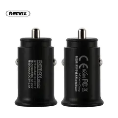 MR3_103646 Авто зарядний пристрій remax rcc-219 roki 2.4a 2usb black 