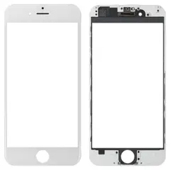 MR3_105033 Скло корпусу для iphone 6 з oca-плівкою та рамкою білий оригінал 