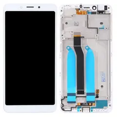 MR3_105355 Дисплей redmi 6, redmi 6a, з сенсором, та рамкою білий 