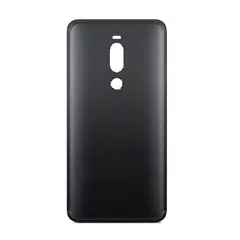 MR3_105614 Задня кришка meizu m8, v8 pro black (зі склом камери) 