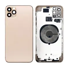 MR3_105855 Корпус iphone 11 pro max gold оригінал a+ 