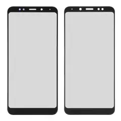 MR3_109715 Скло корпусу для redmi 5 plus з oca-плівкою, black оригінал (prc) 