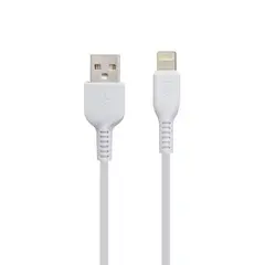 MR3_114713 Кабель usb hoco x20 flash lightning 2.4a 3m білий 