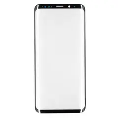 MR3_117227 Скло корпусу для samsung g965 galaxy s9 plus black оригінал 