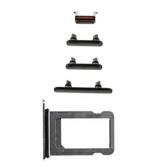 MR3_117425 Кнопки корпусу бічні (тримач sim-карти) для iphone xs black 