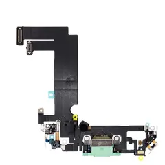 MR3_119669 Шлейф iphone 13 mini з роз'ємом зарядки, аудіо та мікрофоном green оригінал (prc) 