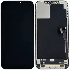 MR3_120061 Дисплей iphone 12 pro max, з сенсором, та рамкою black переклей оригінал 