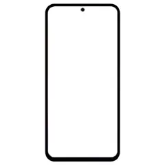 MR3_120121 Скло корпусу для samsung a546, s711 galaxy a54 5g, s23 fe (2023) black оригінал 
