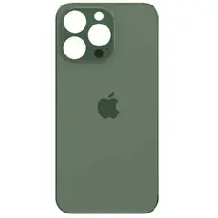 MR3_120947 Задня кришка (скло) iphone 13 pro alpine green (big hole) 