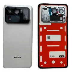 MR3_121238 Задня кришка xiaomi mi 11 ultra ceramic білий (зі склом камери) сервісний оригінал 