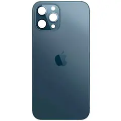 MR3_121759 Задня кришка (скло) iphone 12 pro pacific blue (small hole), сервісний оригінал 