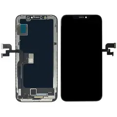 MR3_102960 Дисплей телефона для iphone x, з сенсором, та рамкою чорний (gx hard oled) GX