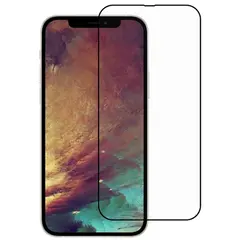 MR3_111799 Захисне скло для iphone 13 pro max, iphone 14 plus (0.3 mm, 4d arc, чорний) люкс PRC