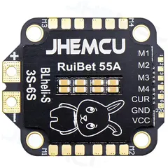 MR3_120748 Регулятор швидкості esc jhemcu ruibet 55a 4in1 3-6s lipo PRC