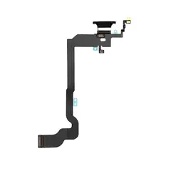 MR3_106139 Шлейф iphone x з роз'ємом зарядки та мікрофоном black оригінал (prc) 