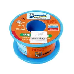 MR3_106928 Припій легкоплавкий mechanic bd-366 0, 3mm, 40g, sn 42%, bi 58% 
