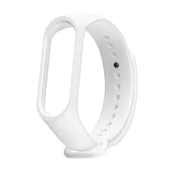 MR3_107348 Ремінець xiaomi mi band 5, mi band 6 білий 