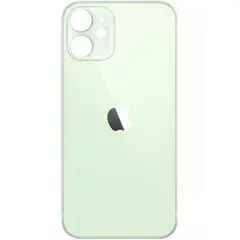 MR3_108199 Задня кришка (скло) iphone 12 green (big hole) 