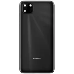 MR3_109546 Задня кришка huawei y5p black (зі склом камери) 