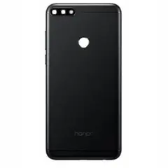 MR3_109598 Задня кришка huawei y7 (2018), honor 7c pro, enjoy 8 black (зі склом камери) 