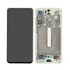 MR3_115209 Дисплей samsung sm-g990 galaxy s21fe (2021), з сенсором, та рамкою olive сервісний оригінал 
