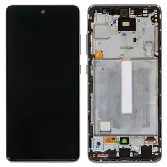 MR3_115356 Дисплей samsung sm-a525, a528 galaxy a52, a52s ( (2021), з сенсором, та рамкою black oled (small glass) 