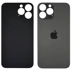 MR3_116573 Задня кришка (скло) iphone 13 pro max graphite (big hole) 