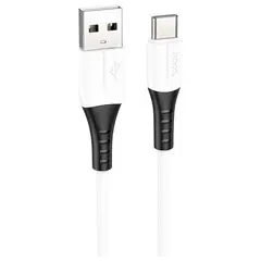 MR3_118303 Кабель usb hoco x82 silicone type-c 2.4a 1m білий 