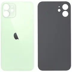 MR3_120018 Задня кришка (скло) iphone 12 mini green (big hole), сервісний оригінал 