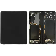 MR3_121101 Дисплей samsung sm-f926 galaxy fold 3 5g (2020), з сенсором, та рамкою black сервісний оригінал (inner) 