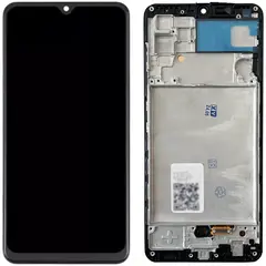 MR3_121591 Дисплей samsung sm-a325 galaxy a32 ( (2021), з сенсором, та рамкою black oled (big size) 