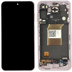 MR3_121865 Дисплей samsung sm-a556 galaxy a55 5g (2024), з сенсором, та рамкою awesome lilac сервісний оригінал 