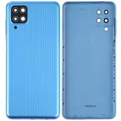 MR3_123438 Задня кришка samsung m325 galaxy m32 (2021) blue (зі склом камери) оригінал (prc) 