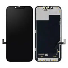 MR3_195146 Дисплей iphone 13, з сенсором, та рамкою black (jk soft oled), (під заміну ic) 