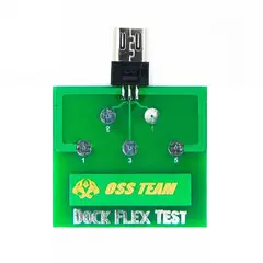 MR3_90647 Тестова плата aida dft-micro для перевірки контактів роз'єму micro-usb на коротке замикання 