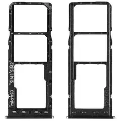 MR3_107779 Тримач sim-карти для samsung a107 galaxy a10s чорний PRC