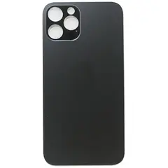 MR3_108181 Задня кришка (скло) для iphone 12 pro graphite (big hole) PRC