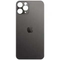MR3_108207 Задня кришка (скло) для iphone 12 pro max graphite (big hole) PRC