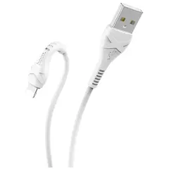 MR3_115548 Кабель usb hoco x37 cool power lightning 1 m білий HOCO