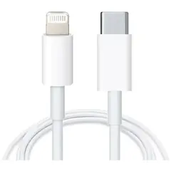 MR3_115590 Кабель pd type-c to lightning apple iphone 11, iphone 12, 1 m білий (foxconn) FOXCONN