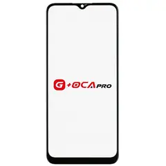 MR3_121902 Скло корпусу g+oca pro для samsung a037 galaxy a03s (2021) з oca-плівкою, чорний (160, 5x72mm) G+OCA PRO