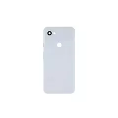 MR3_118908 Задня кришка google pixel 3a xl білий оригінал (prc), (зі склом камери) 