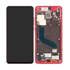 MR3_107629 Дисплей xiaomi mi 9t, mi 9t pro, з сенсором, та рамкою flame red сервісний оригінал 