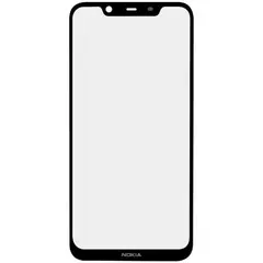 MR3_109053 Скло корпусу для nokia 8.1 dual sim black 